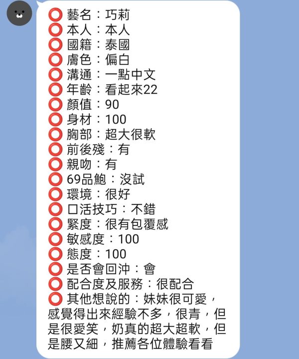 Alternative view of 新竹定點茶 巧莉 援交