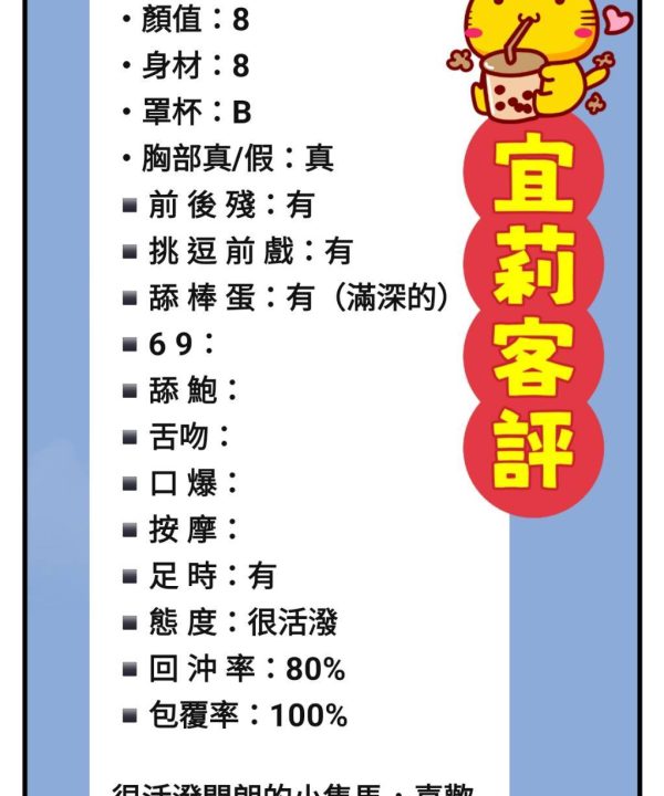 Alternative view of 台北定點茶 宜莉 援交