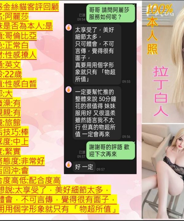 Alternative view of 台北外送/定點茶 阿麗莎 援交