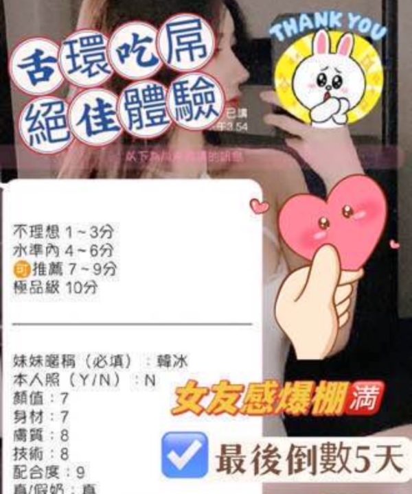 Alternative view of 高雄定點茶 韓冰 援交