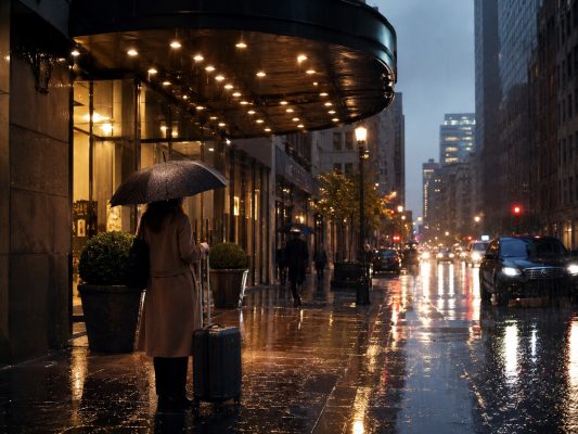 鮑你發雨天安排提醒，從地點選擇、交通條件與聯繫節奏觀察安排風險