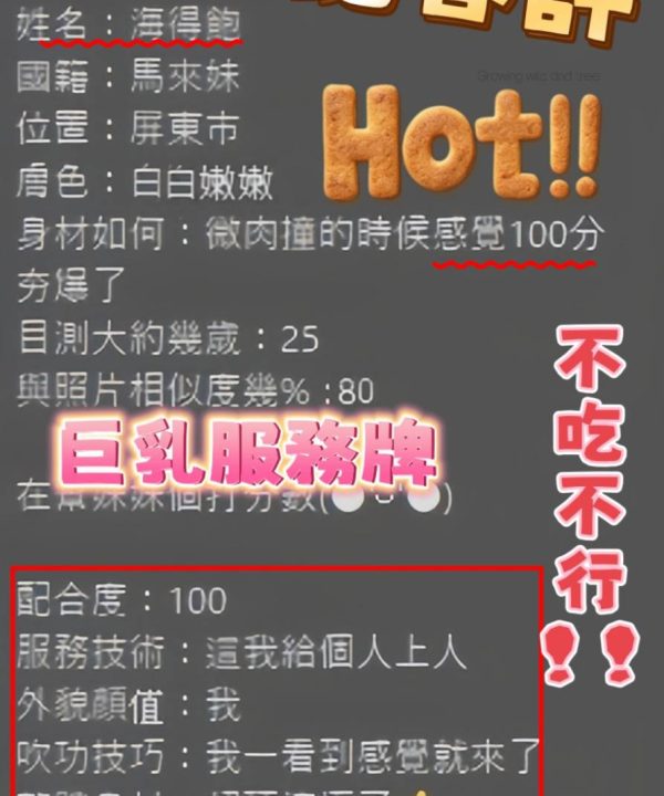 Alternative view of 屏東定點茶 海得飽 援交