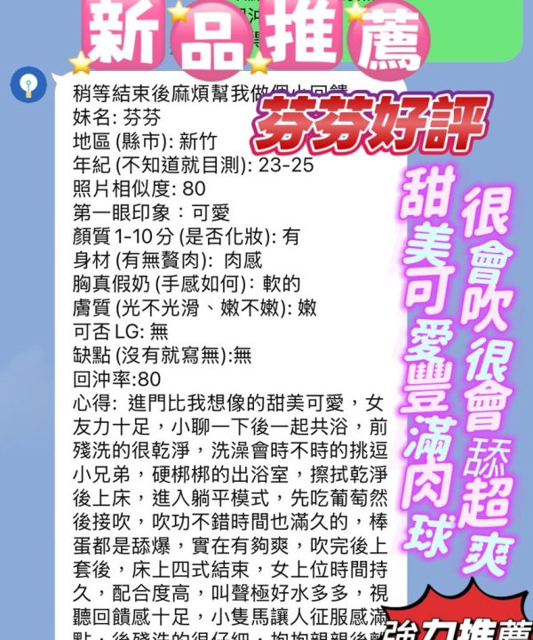 Alternative view of 新竹定點茶 芬芬 援交